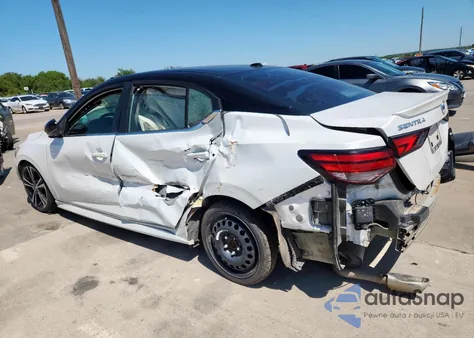 2021 Nissan Sentra Sr z USA, uszkodzony, nr VIN 3N1AB8DV4MY265814